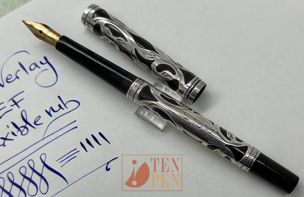 WATERMAN 412 1/2 SILVER FILIGREE | Tenpen - By Letizia Iacopini